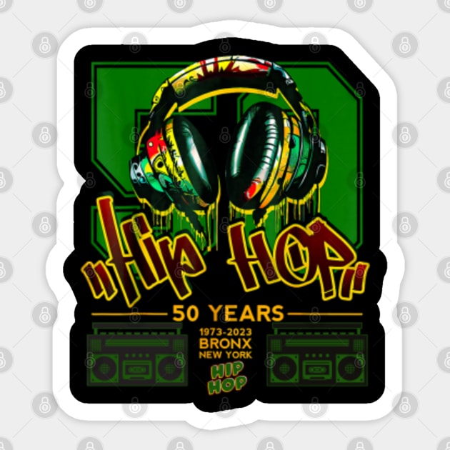 50 Years Hip Hop Vinyl Retro 50th Anniversary Celebration - 50 Years